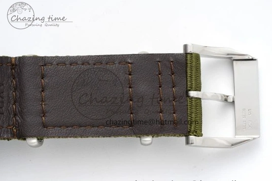 MIROTIME 0207 Top Gun Pilot Mark XVIII Limited “SFTI” M+F 1:1 Best Edition Black Dial on Green Nylon Strap A WaterResistant 7064